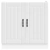  mosdóaljzatos szekrény Lucca fehér szerelt fa