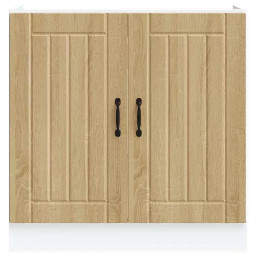  mosdóaljzatos szekrény Lucca sonoma tölgy szerelt fa