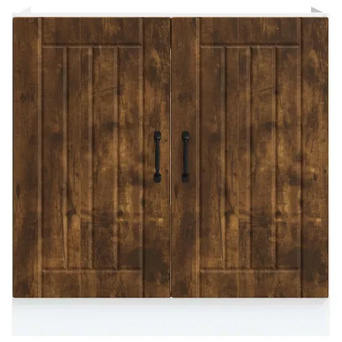  mosdóaljzatos szekrény Lucca füstölt tölgy fűrészáru műfa