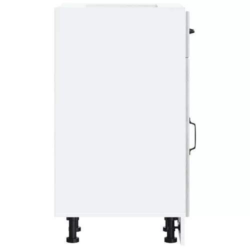  Konyhai alsó szekrény Lucca betonszürke szerelt fa