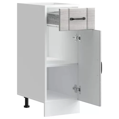  Konyhai alsó szekrény Lucca szürke sonoma szerelt fa