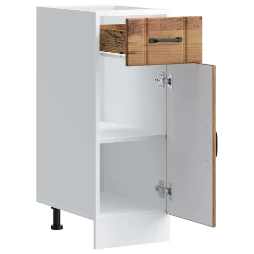  Konyhai alsó szekrény Lucca antik fa szerelt fa