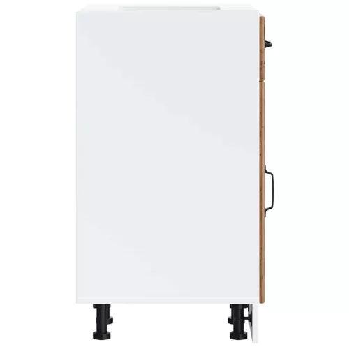  Konyhai alsó szekrény Lucca antik fa szerelt fa