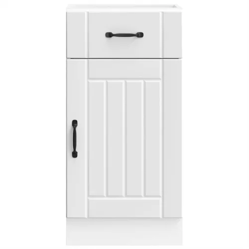  Konyhai alsó szekrény Lucca fehér szerelt fa