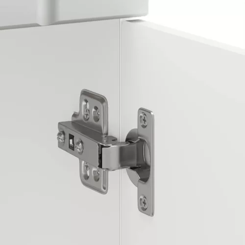  Konyhai alsó szekrény Lucca fehér szerelt fa