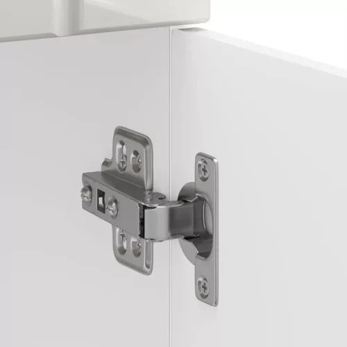  Konyhai alsó szekrény Lucca magasfényű fehér szerelt fa