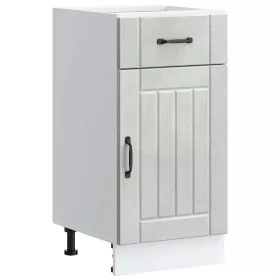  Konyhai alsó szekrény Lucca betonszürke szerelt fa