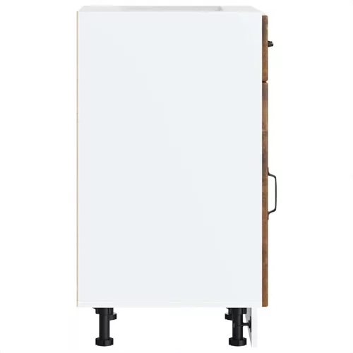  Konyhai alsó szekrény Lucca füstölt tölgy szerelt fa