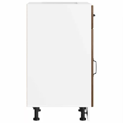  Konyhai alsó szekrény Lucca barna tölgy szerelt fa