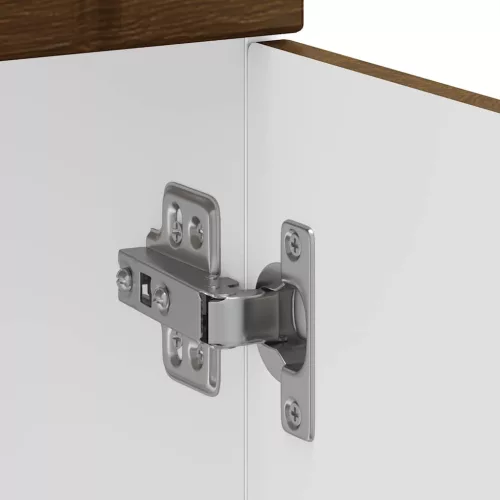  Konyhai alsó szekrény Lucca barna tölgy szerelt fa