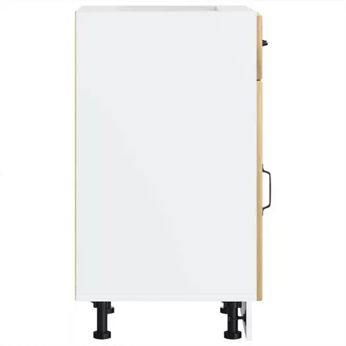  Konyhai alsó szekrény Lucca kézműves tölgy szerelt fa