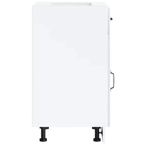  Konyhai alsó szekrény Lucca fehér szerelt fa