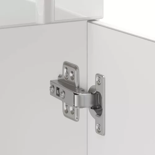  Konyhai alsó szekrény Lucca magasfényű fehér szerelt fa