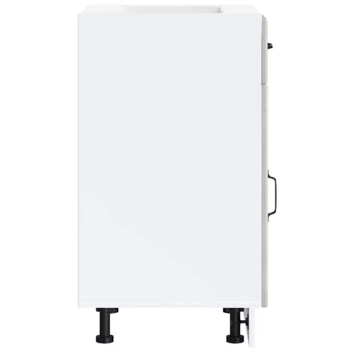  Konyhai alsó szekrény Lucca betonszürke szerelt fa