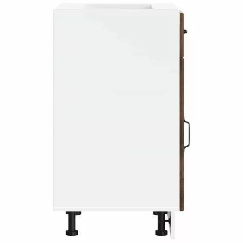  Konyhai alsó szekrény Lucca füstölt tölgy szerelt fa