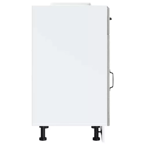  Konyhai alsó szekrény Lucca szürke sonoma szerelt fa