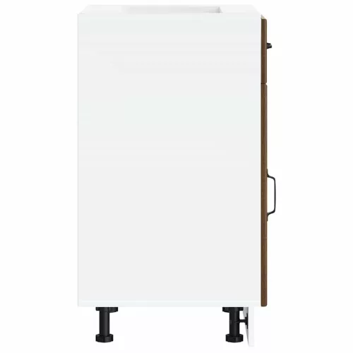  Konyhai alsó szekrény Lucca barna tölgy szerelt fa