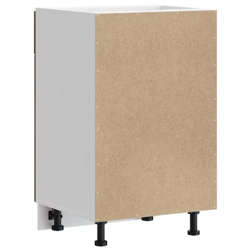  Konyhai alsó szekrény Lucca barna tölgy szerelt fa