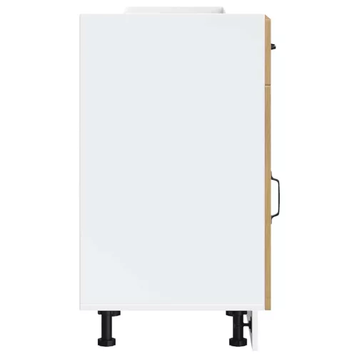  Konyhai alsó szekrény Lucca kézműves tölgy szerelt fa