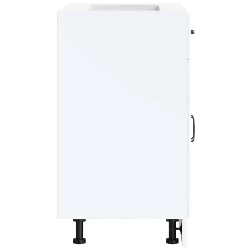  Konyhai alsó szekrény Lucca fehér szerelt fa