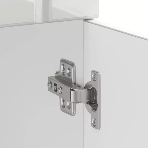  Konyhai alsó szekrény Lucca magasfényű fehér szerelt fa