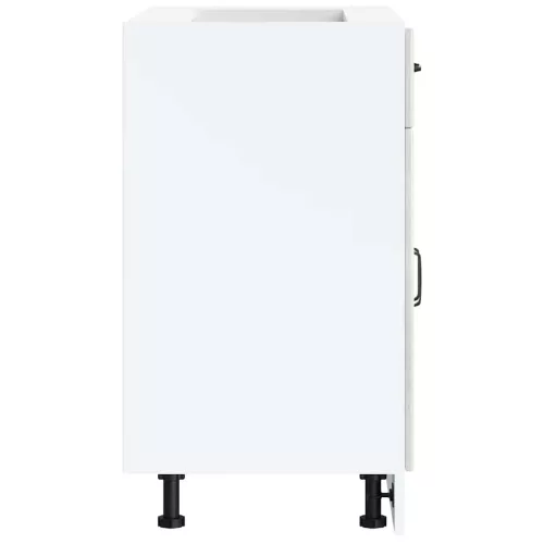  Konyhai alsó szekrény Lucca betonszürke szerelt fa