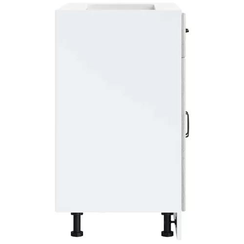  Konyhai alsó szekrény Lucca szürke sonoma szerelt fa