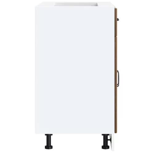  Konyhai alsó szekrény Lucca barna tölgy szerelt fa