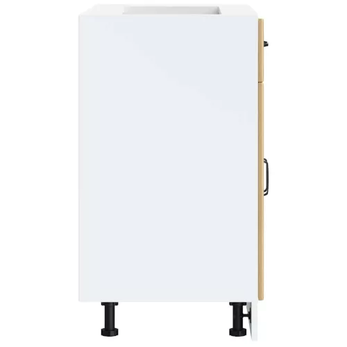  Konyhai alsó szekrény Lucca kézműves tölgy szerelt fa