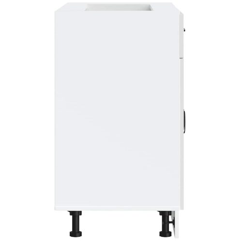  Konyhai alsó szekrény Lucca fehér szerelt fa