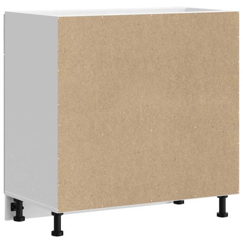  Konyhai alsó szekrény Lucca fehér szerelt fa