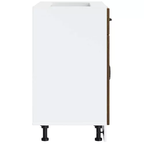  Konyhai alsó szekrény Lucca barna tölgy szerelt fa