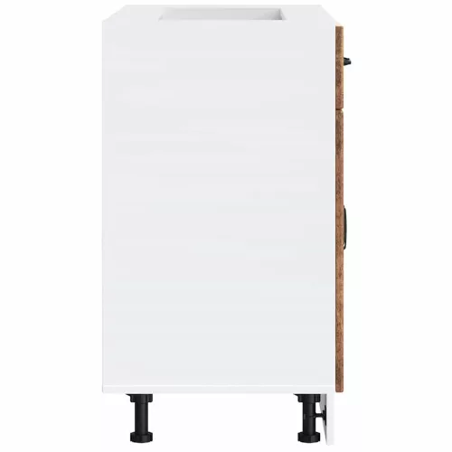  Konyhai alsó szekrény Lucca antik fa szerelt fa