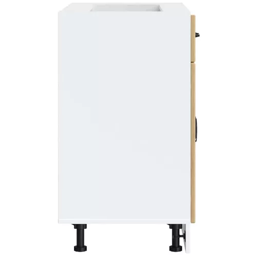  Konyhai alsó szekrény Lucca kézműves tölgy szerelt fa