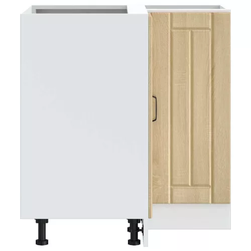  Konyhai sarok alsó szekrény Lucca sonoma tölgy szerelt fa