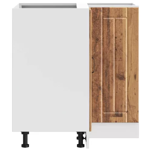  Konyhai sarok alsó szekrény Lucca antik fa szerelt fa