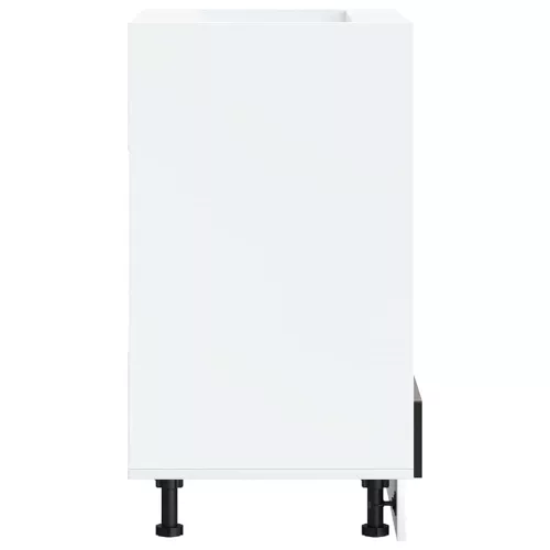  sütő szekrény Lucca fekete szerelt fa