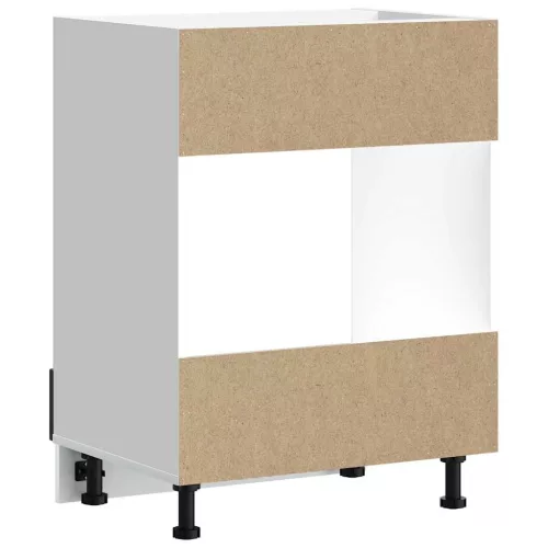  sütő szekrény Lucca fekete szerelt fa