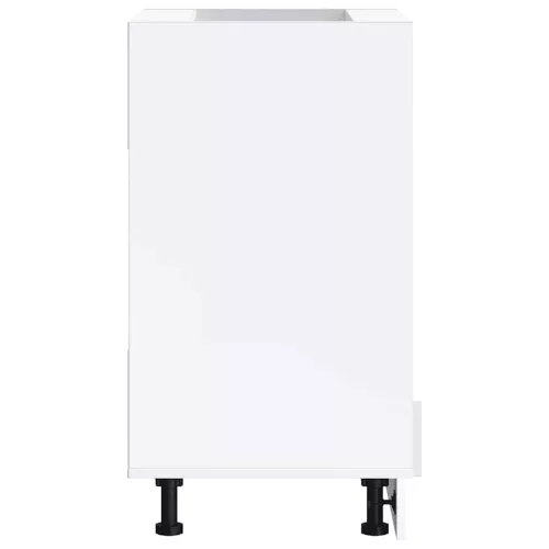  sütő szekrény Lucca magasfényű fehér szerelt fa