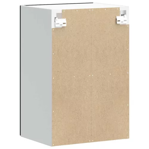  Konyhai fali szekrény üvegajtóval Lucca fehér