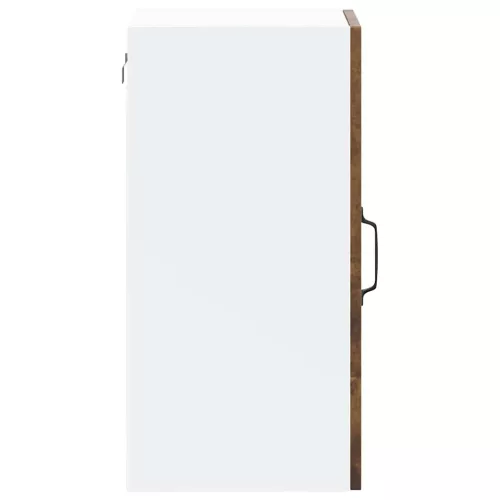  Konyhai fali szekrény üvegajtóval Lucca füstölt tölgy