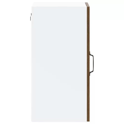  Konyhai fali szekrény üvegajtóval Lucca barna tölgy