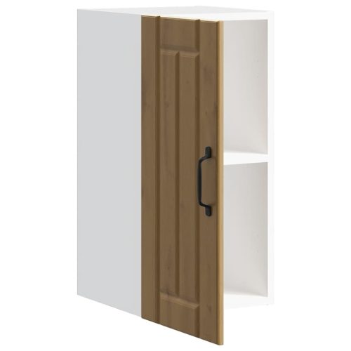  konyhai fali szekrény Lucca kézműves tölgy szerelt fa