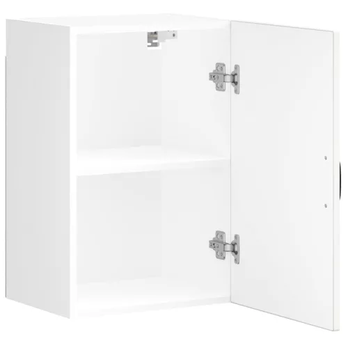  konyhai fali szekrény Lucca magasfényű fehér szerelt fa