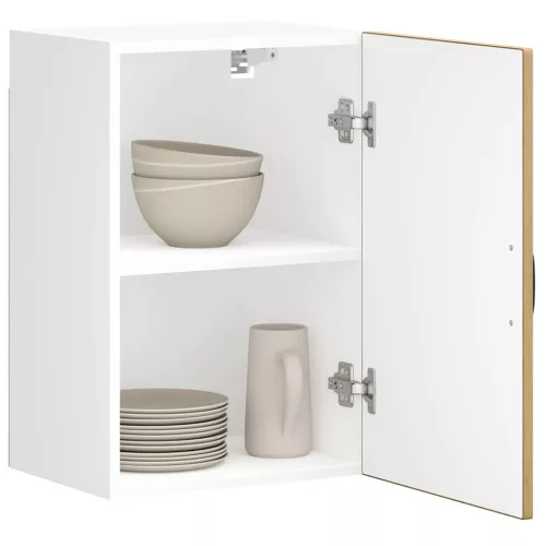  konyhai fali szekrény Lucca kézműves tölgy szerelt fa