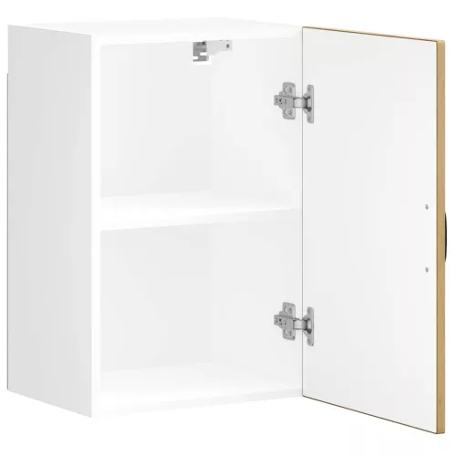  konyhai fali szekrény Lucca kézműves tölgy szerelt fa