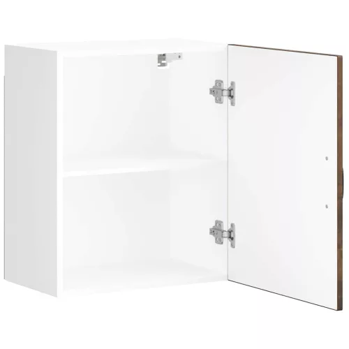  konyhai fali szekrény Lucca füstölt tölgy szerelt fa