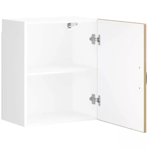  konyhai fali szekrény Lucca kézműves tölgy szerelt fa