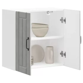  konyhai fali szekrény Lucca betonszürke szerelt fa