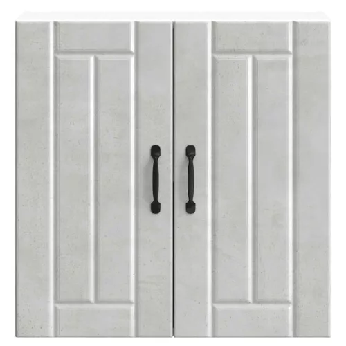  konyhai fali szekrény Lucca betonszürke szerelt fa